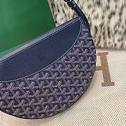Fortok Goyard Hirondelle Bag Dark Blue 25x17x6cm - 5