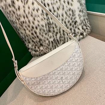 Fortok Goyard Hirondelle Bag White 25x17x6cm