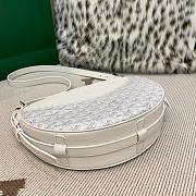 Fortok Goyard Hirondelle Bag White 25x17x6cm - 5