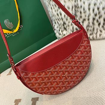 Fortok Goyard Hirondelle Bag Red 25x17x6cm