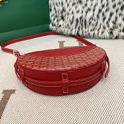 Fortok Goyard Hirondelle Bag Red 25x17x6cm - 5