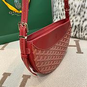 Fortok Goyard Hirondelle Bag Red 25x17x6cm - 3
