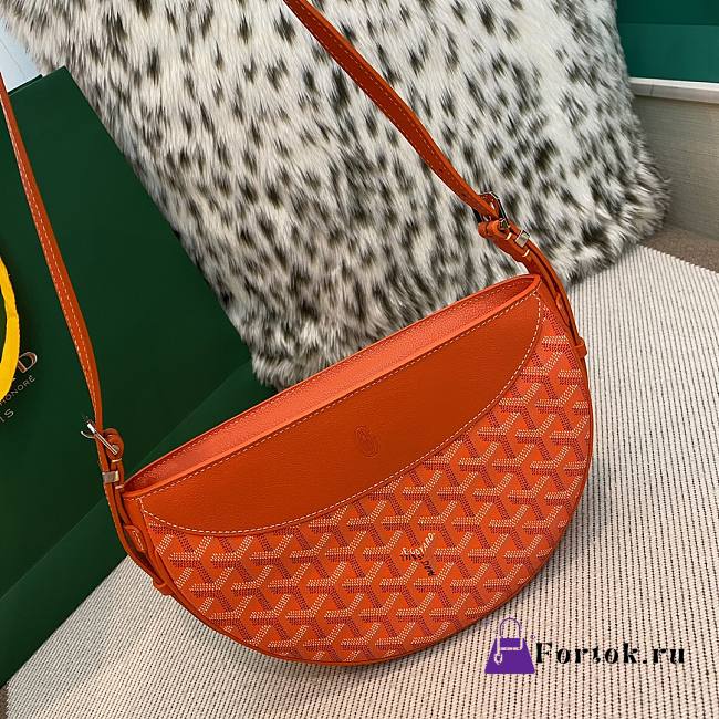 Fortok Goyard Hirondelle Bag Orange 25x17x6cm - 1