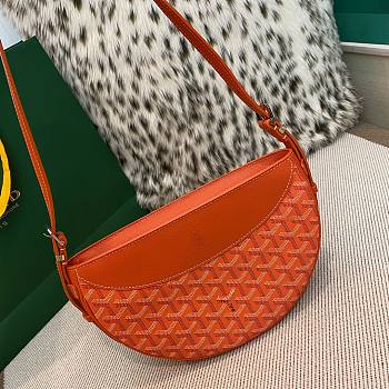 Fortok Goyard Hirondelle Bag Orange 25x17x6cm