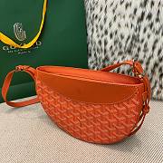 Fortok Goyard Hirondelle Bag Orange 25x17x6cm - 5