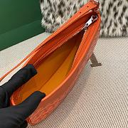 Fortok Goyard Hirondelle Bag Orange 25x17x6cm - 4