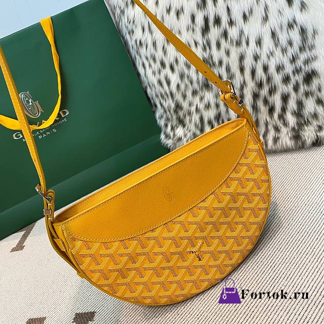 Fortok Goyard Hirondelle Bag Yellow 25x17x6cm - 1