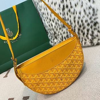 Fortok Goyard Hirondelle Bag Yellow 25x17x6cm