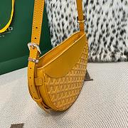 Fortok Goyard Hirondelle Bag Yellow 25x17x6cm - 5