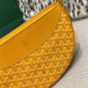 Fortok Goyard Hirondelle Bag Yellow 25x17x6cm - 4