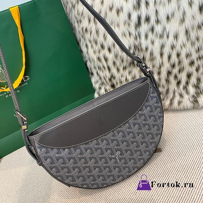 Fortok Goyard Hirondelle Bag Grey 25x17x6cm - 1