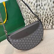 Fortok Goyard Hirondelle Bag Grey 25x17x6cm - 1