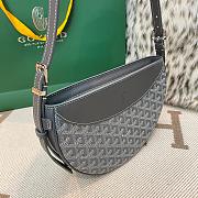 Fortok Goyard Hirondelle Bag Grey 25x17x6cm - 5