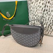 Fortok Goyard Hirondelle Bag Grey 25x17x6cm - 2