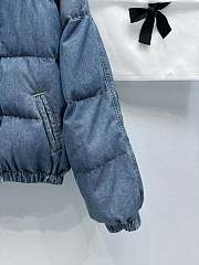 Fortok Chanel 2024 Top Denim Bread Down Jacket - 2