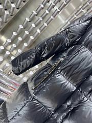 Fortok Moncler Long Down Jacket Black & Brown - 5