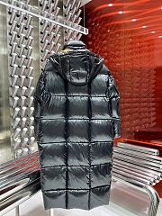 Fortok Moncler Long Down Jacket Black & Brown - 2