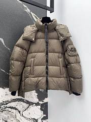 Fortok Fendi 24SS Hooded Down Jacket Brown - 1