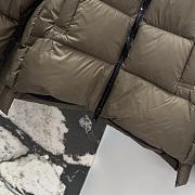 Fortok Fendi 24SS Hooded Down Jacket Brown - 6