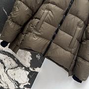 Fortok Fendi 24SS Hooded Down Jacket Brown - 4