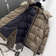 Fortok Fendi 24SS Hooded Down Jacket Brown - 3