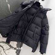 Fortok Fendi 24SS Hooded Down Jacket Black - 6