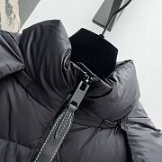 Fortok Fendi 24SS Hooded Down Jacket Black - 5