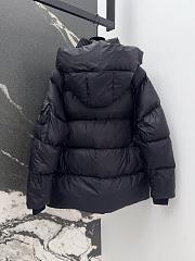 Fortok Fendi 24SS Hooded Down Jacket Black - 4