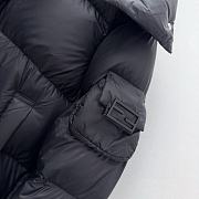 Fortok Fendi 24SS Hooded Down Jacket Black - 3