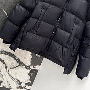 Fortok Fendi 24SS Hooded Down Jacket Black - 2