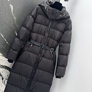 Fortok Burberry 24SS Hooded Long Down Jacket Black - 3