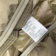 Fortok Burberry 24SS Hooded Long Down Jacket Brown - 3
