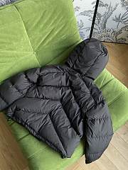 Fortok Hermes Padded Light Feather Jacket Black - 5