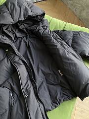 Fortok Hermes Padded Light Feather Jacket Black - 2