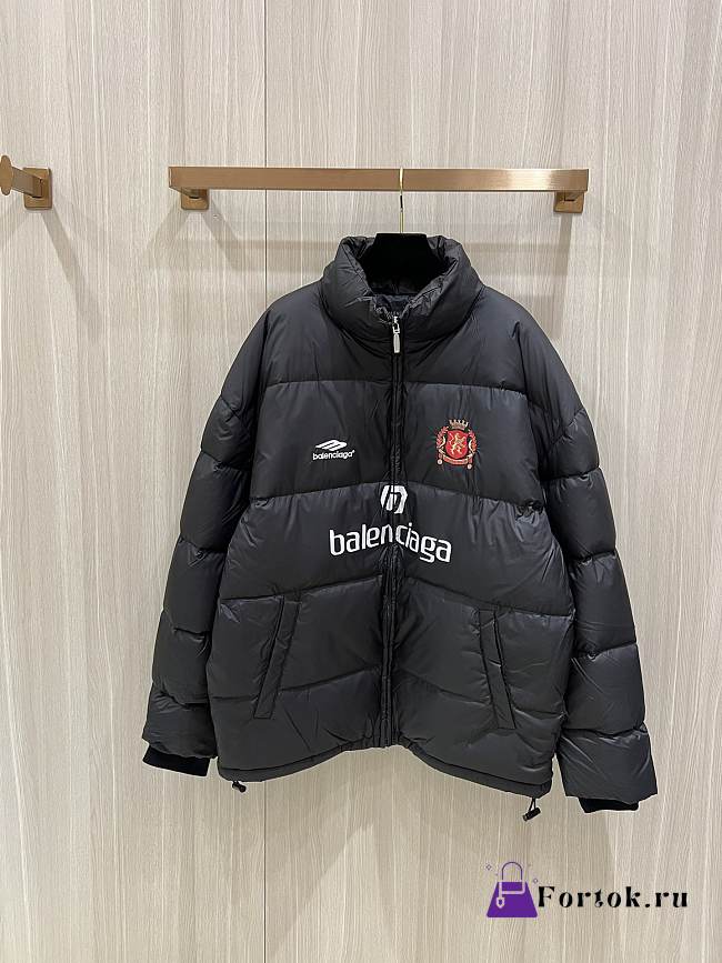 Fortok Balenciaga Manchester United Embroidered Down Jacket - 1