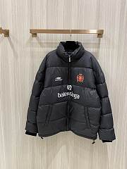 Fortok Balenciaga Manchester United Embroidered Down Jacket - 1