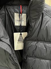 Fortok Moncler Tricolor Webbing Down Jacket Black - 5