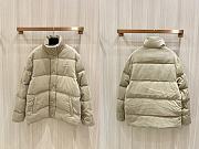 Fortok Miu Miu Corduroy Down Jacket Beige - 3