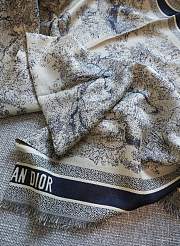 Fortok Dior Animal Square Scarf 150x150cm - 6