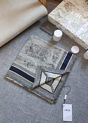 Fortok Dior Animal Square Scarf 150x150cm - 3