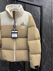 Fortok Moncler Grenoble Down Jacket Beige - 3