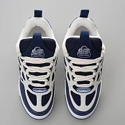 Fortok Louis Vuitton Skate Sneakers Blue & White - 3