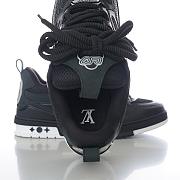 Fortok Louis Vuitton Skate Sneakers Black - 6