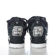 Fortok Louis Vuitton Skate Sneakers Black - 3
