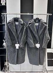 Fortok Maxmara Taddy Coat Grey - 1