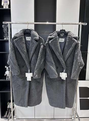 Fortok Maxmara Taddy Coat Grey
