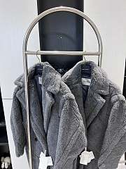 Fortok Maxmara Taddy Coat Grey - 4