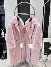 Fortok Maxmara Taddy Coat Pink - 5