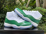 Fortok Air Jordan 4 Michigan State Sneakers White & Green - 6