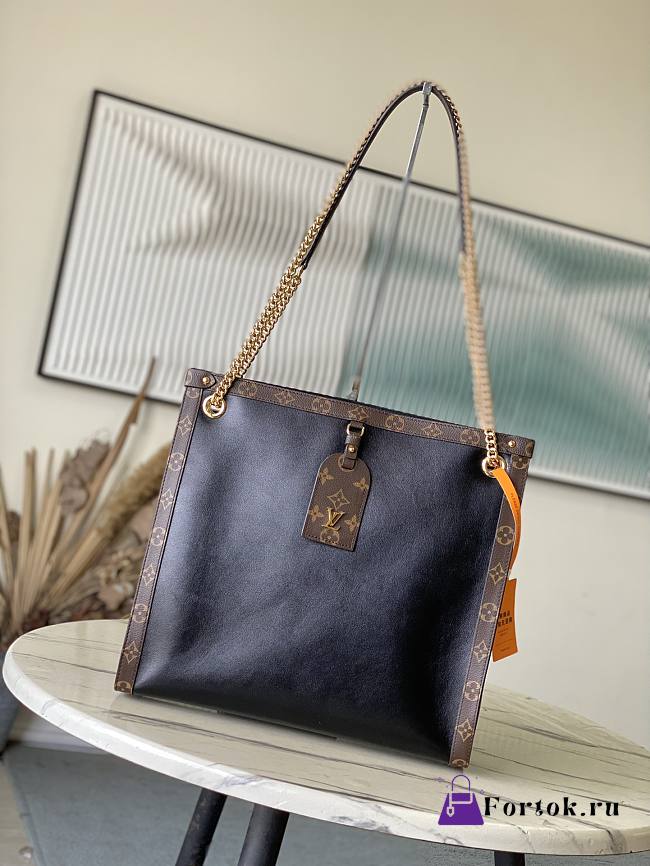 Fortok Louis Vuitton Nova MM Bag Black M13137 37x36x10cm - 1